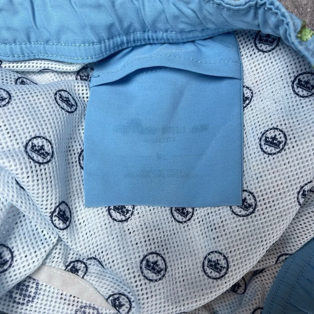 Peter Millar Seaside Collection Floral AOP Mesh Lined 8